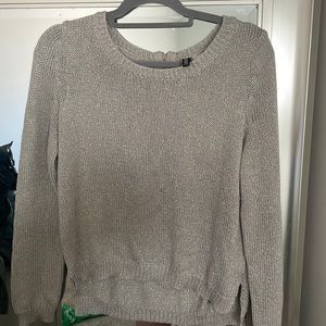 Silver H&M sweater